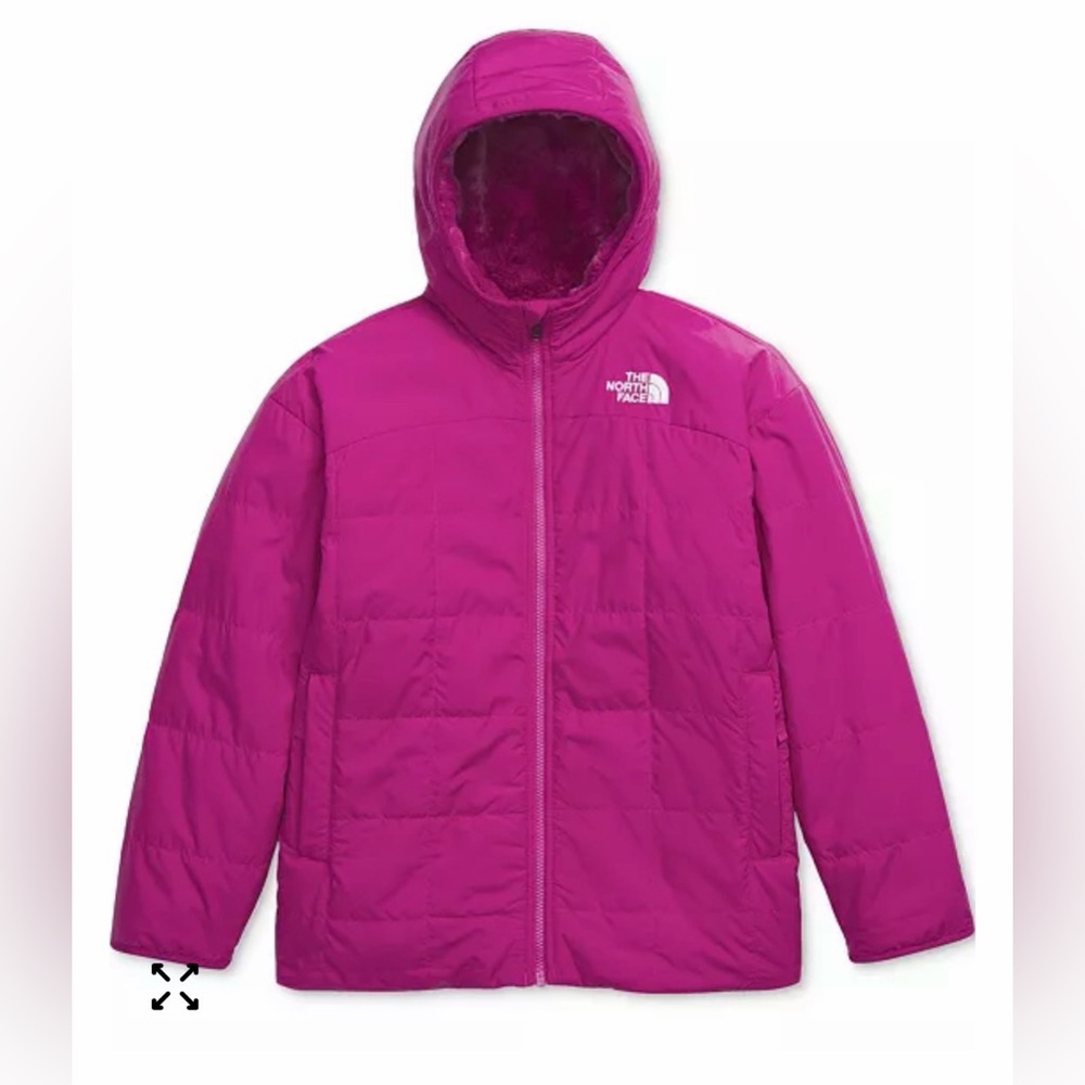The North Face Girls Shasta Reversible Full-Zip Hooded Parka EUC